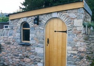 natural stone building